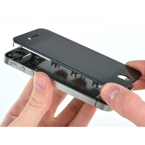 Apple iPhone 4S LCD Screen Front Glass and Digitizer Replacement - Black - Image 3